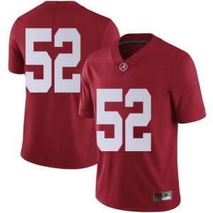 Men's Alabama Crimson Tide #52 Braylen Ingraham Crimson Limited NCAA College Football Jersey 2403TFIG1